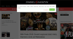 Desktop Screenshot of enbiej.pl