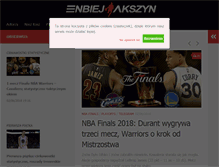 Tablet Screenshot of enbiej.pl